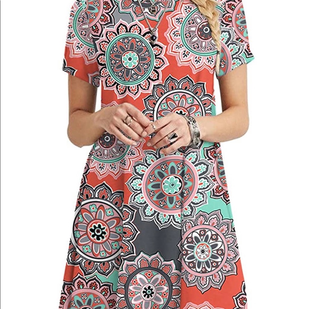 Popyoung summer casual dress